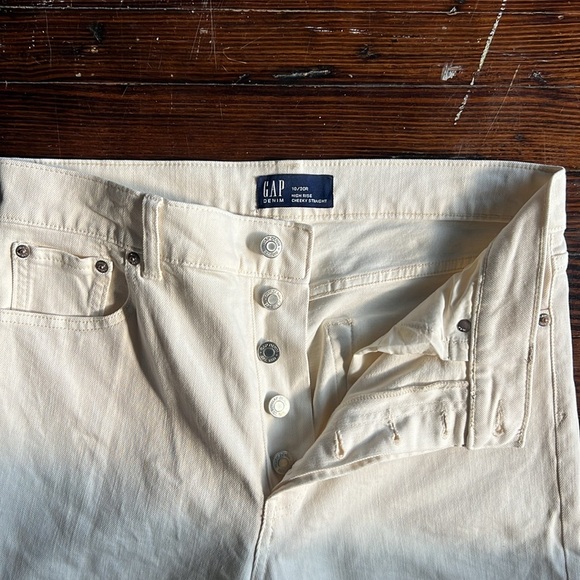 GAP Women’s High Rise Cheeky Straight Raw Hem 10/30R - Picture 3 of 4